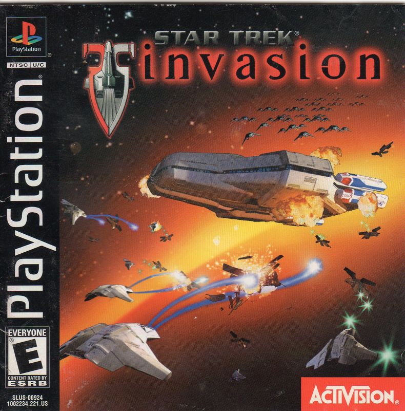 Invasion box art for Playstation
