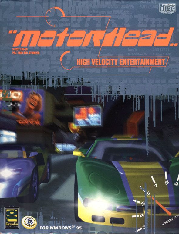 Motorhead box art for Playstation
