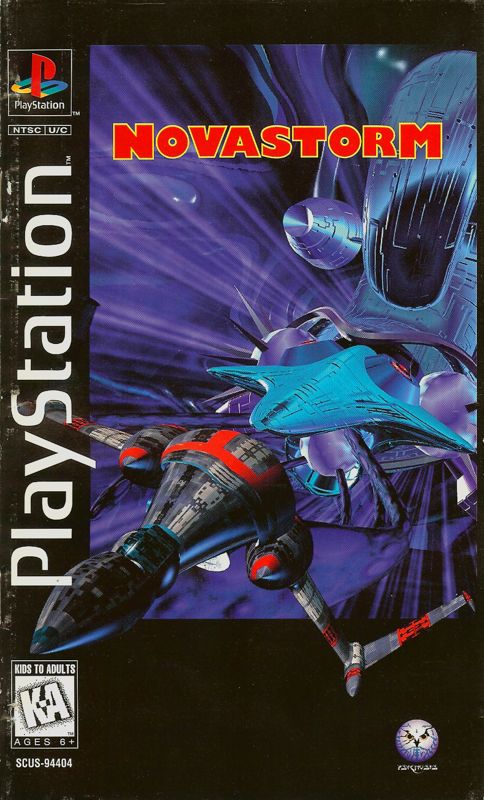 Novastorm box art for Playstation