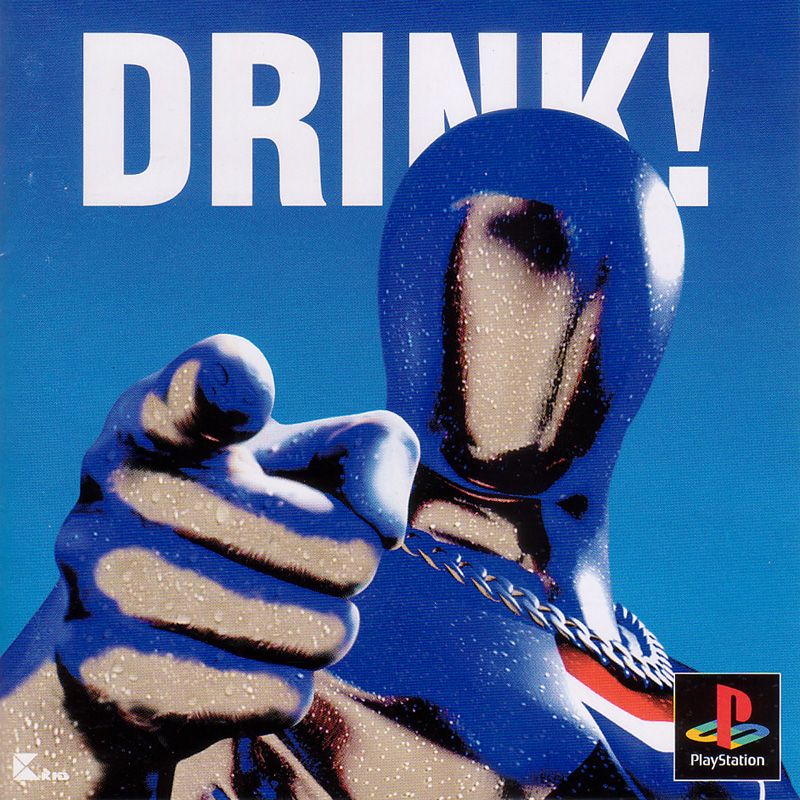 Pepsiman box art for Playstation