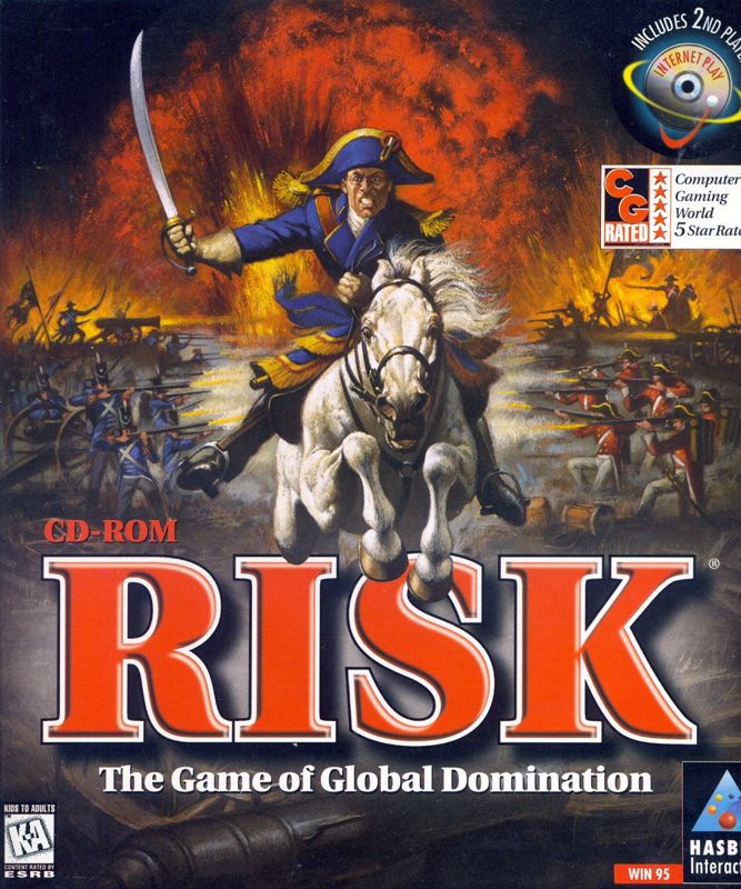 Risk box art for Playstation