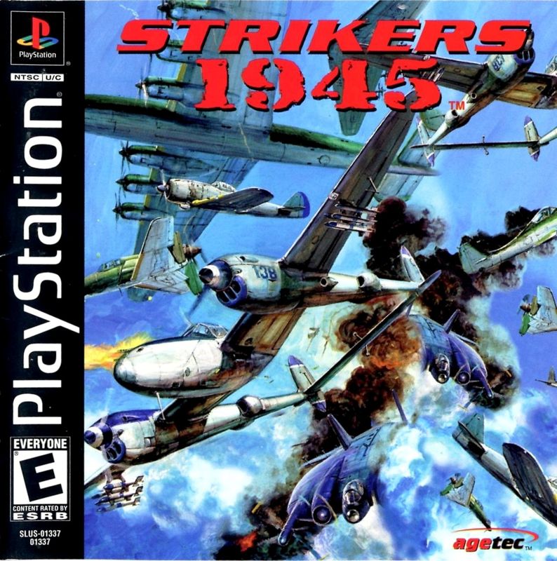 Striker box art for Playstation