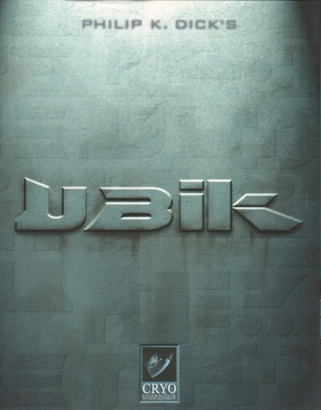 Ubik box art for Playstation