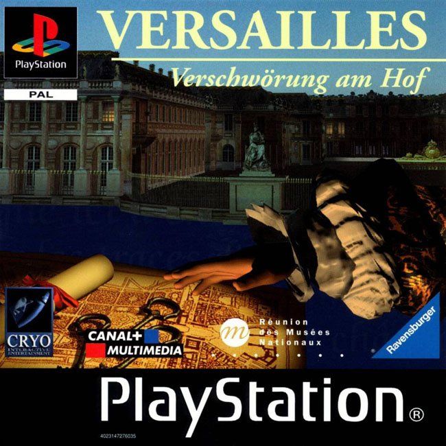 Versailles box art for Playstation
