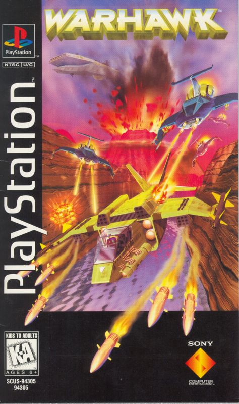 Warhawk box art for Playstation
