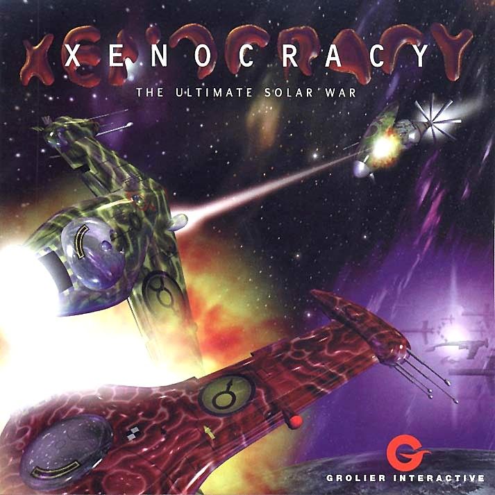Xenocracy box art for Playstation