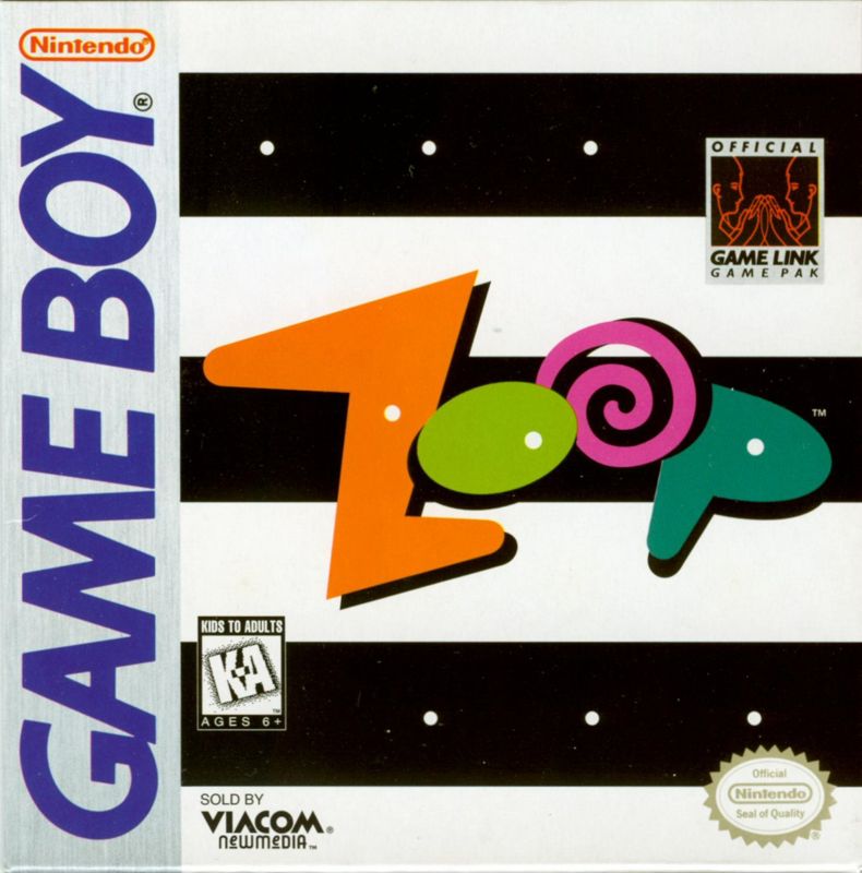 Zoop box art for Playstation