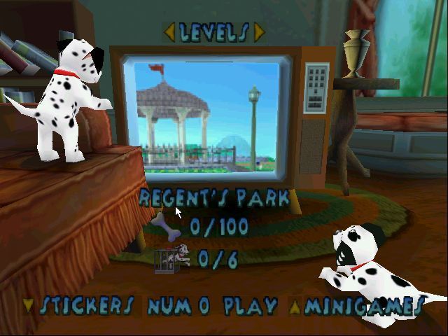 102 Dalmatians Puppies to the Rescue screenshot 2 for Playstation