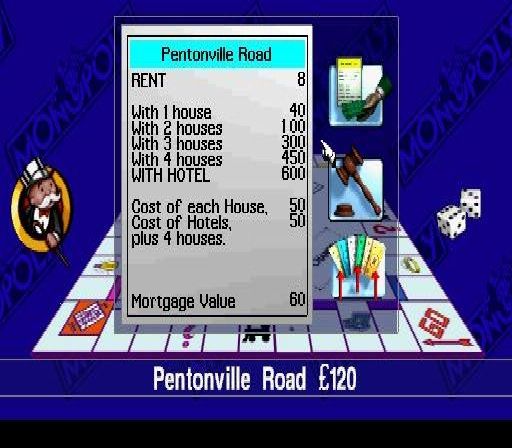 Monopoly screenshot 3 for Playstation