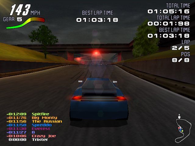 Motorhead screenshot 3 for Playstation