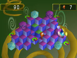 Q*bert screenshot 3 for Playstation