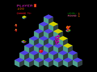 Q*bert screenshot 5 for Playstation