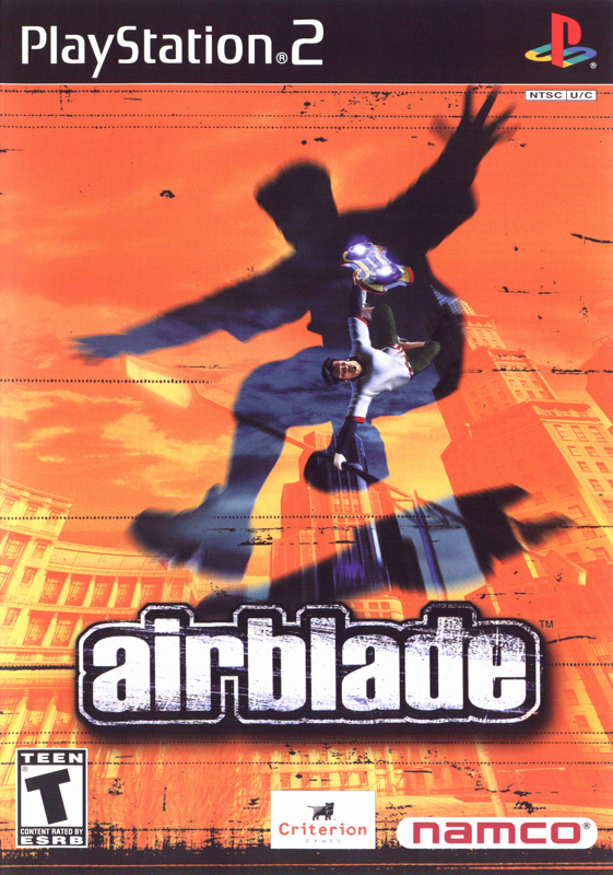 Airblade box art for Playstation 2