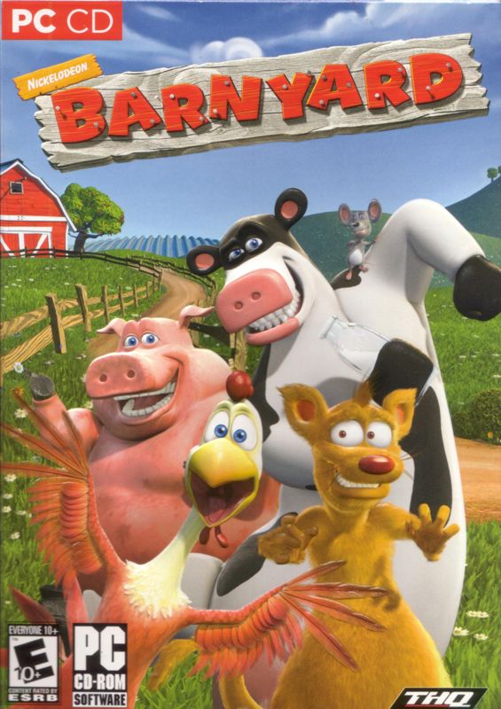 Barnyard box art for Playstation 2