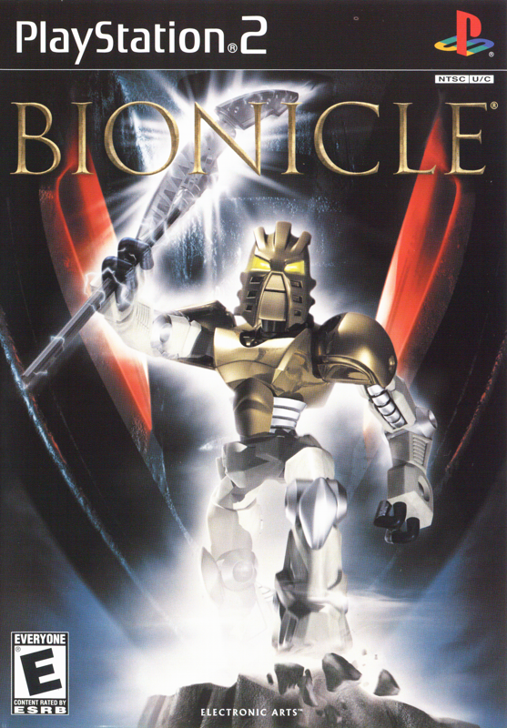 Bionicle box art for Playstation 2