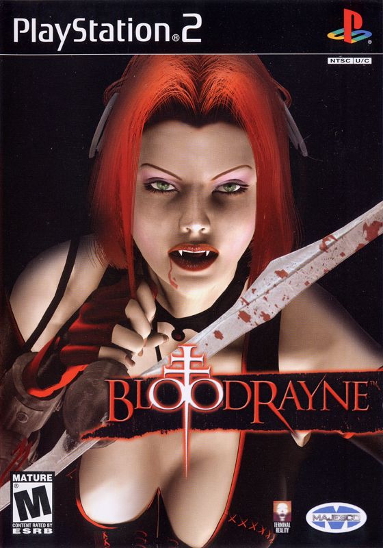 Bloodrayne box art for Playstation 2