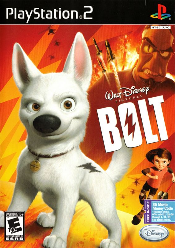 Bolt box art for Playstation 2
