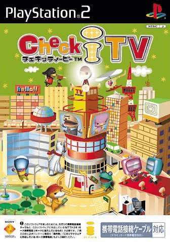 Check-I-TV box art for Playstation 2