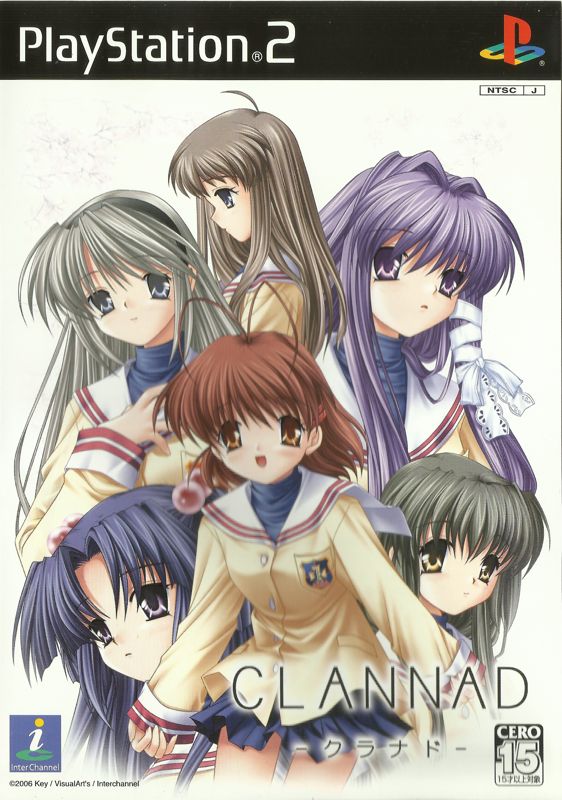 Clannad box art for Playstation 2