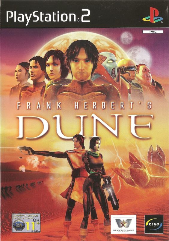 Dune box art for Playstation 2