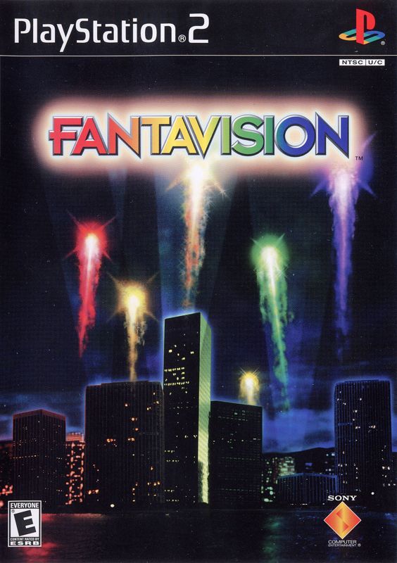 Fantavision box art for Playstation 2