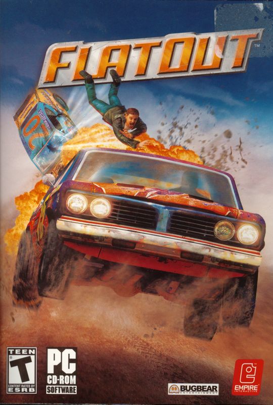 Flatout box art for Playstation 2