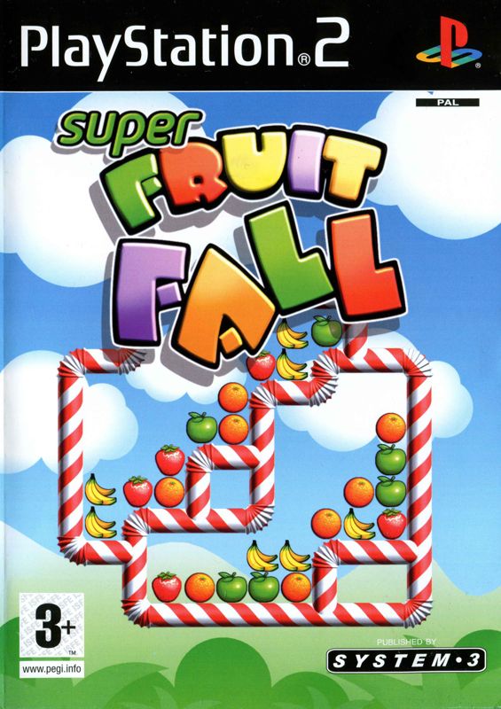 Fruitfall box art for Playstation 2