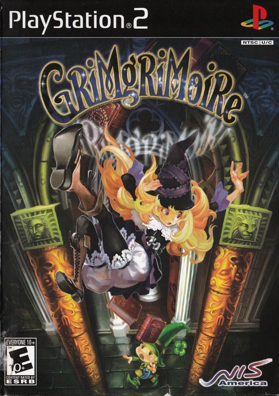 GrimGrimoire box art for Playstation 2