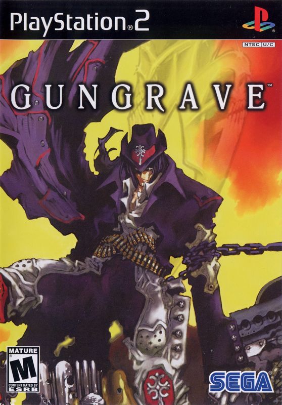 Gungrave box art for Playstation 2