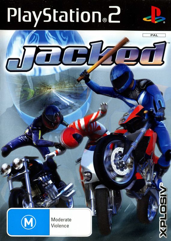 Jacked box art for Playstation 2