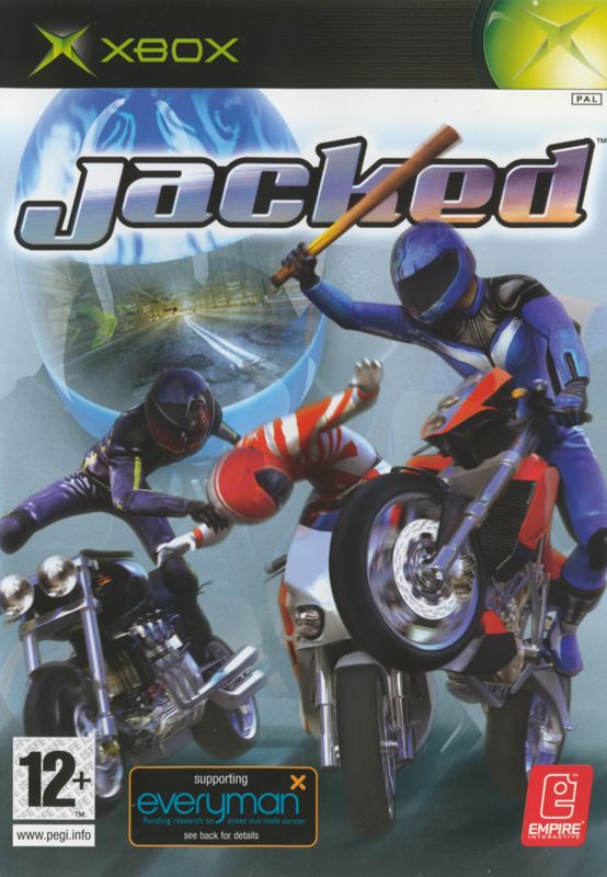 Jacked box art for Playstation 2