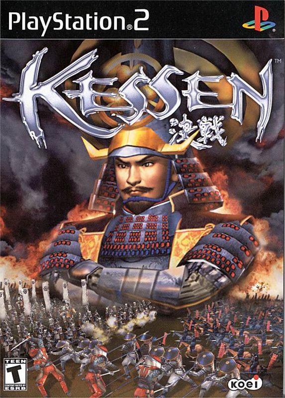 Kessen box art for Playstation 2