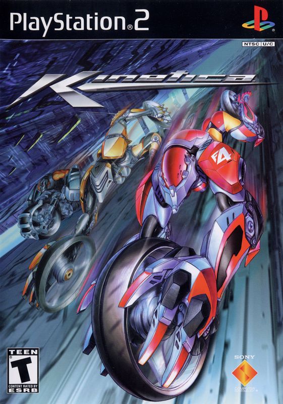 Kinetica box art for Playstation 2