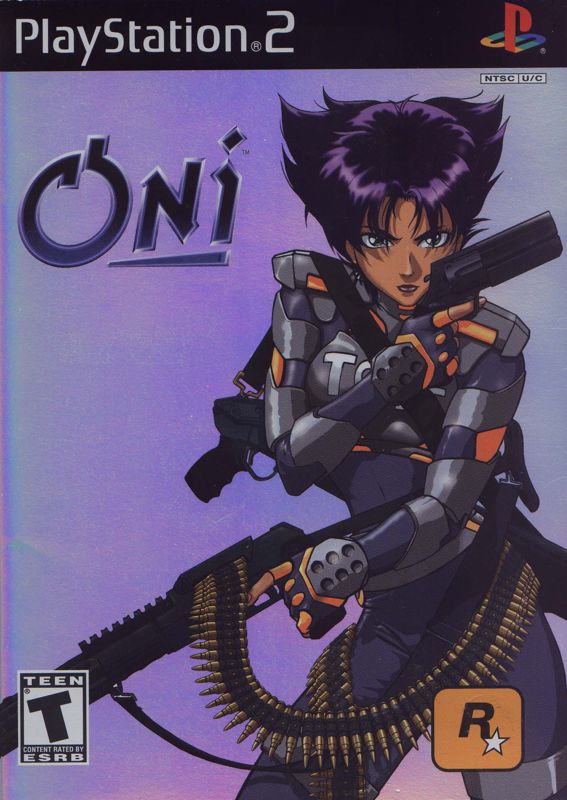 Oni box art for Playstation 2