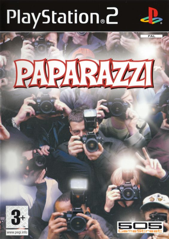 Paparazzi box art for Playstation 2