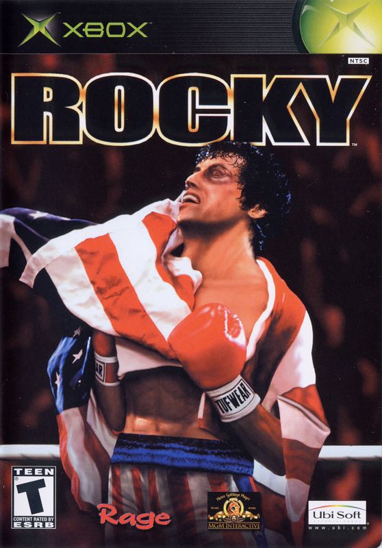 Rocky box art for Playstation 2