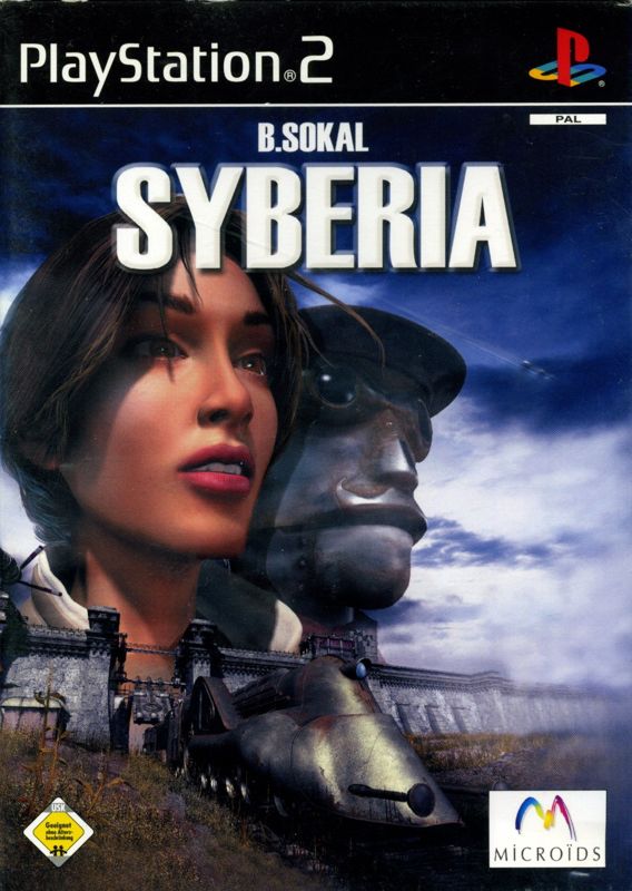 Syberia box art for Playstation 2