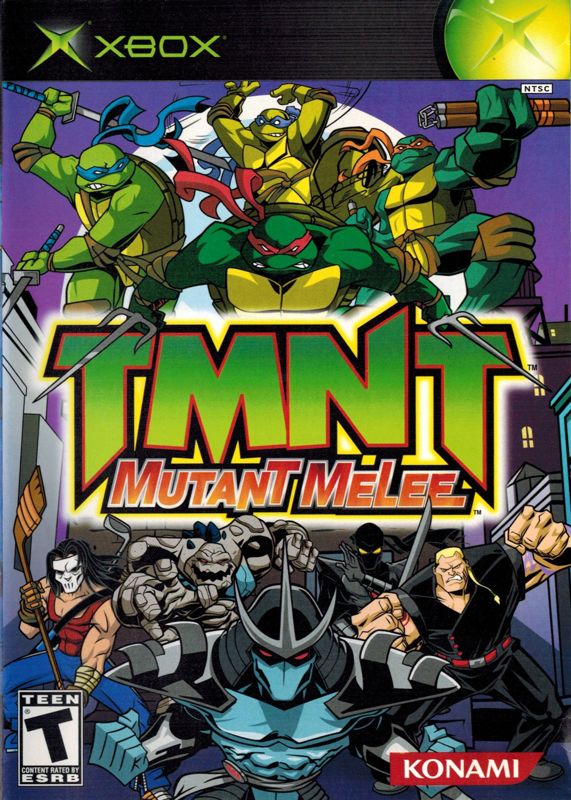 TMNT: Teenage Mutant Ninja Turtles box art for Playstation 2