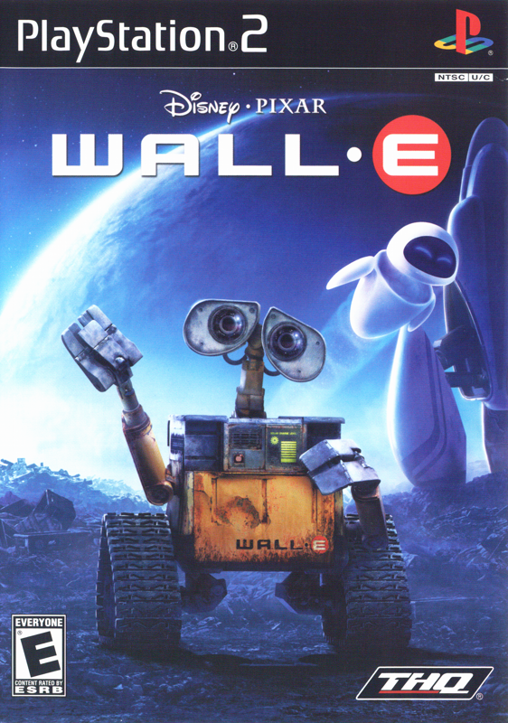 Wall-E box art for Playstation 2