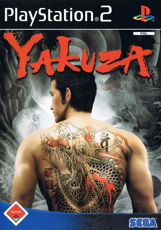 Yakuza box art for Playstation 2