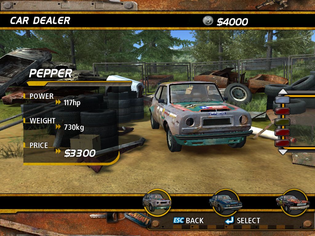 Flatout screenshot 4 for Playstation 2