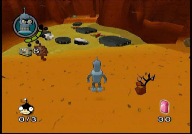 Futurama screenshot 3 for Playstation 2