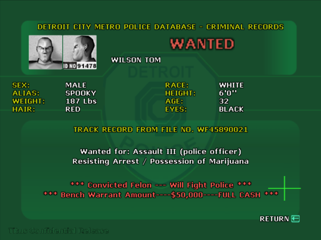 RoboCop screenshot 3 for Playstation 2