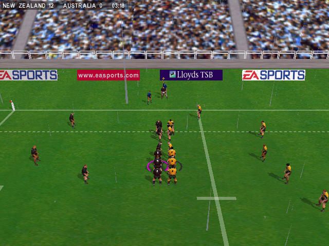 Rugby screenshot 5 for Playstation 2