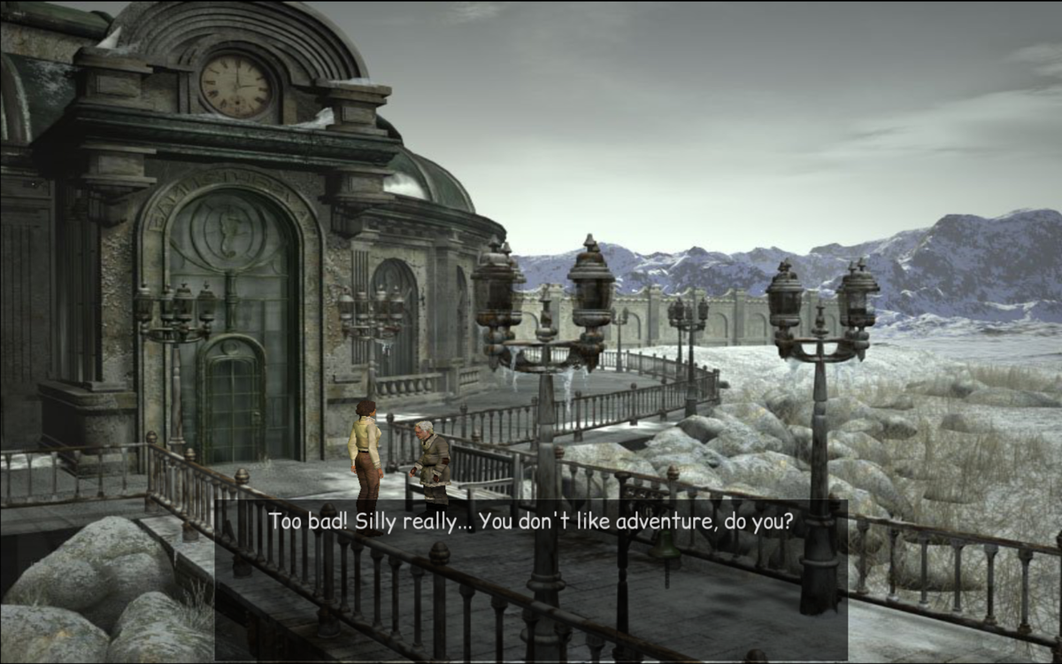 Syberia screenshot 5 for Playstation 2
