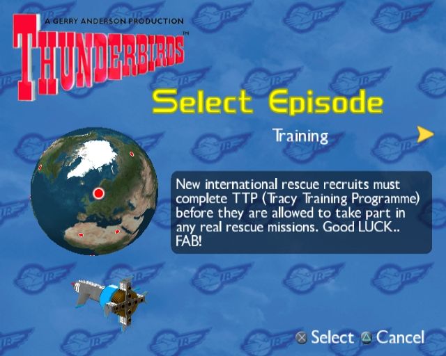 Thunderbirds screenshot 4 for Playstation 2