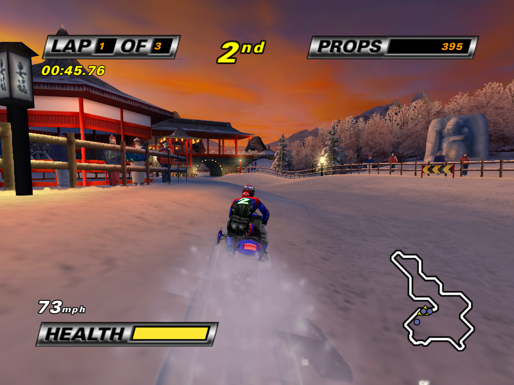 Whiteout screenshot 3 for Playstation 2