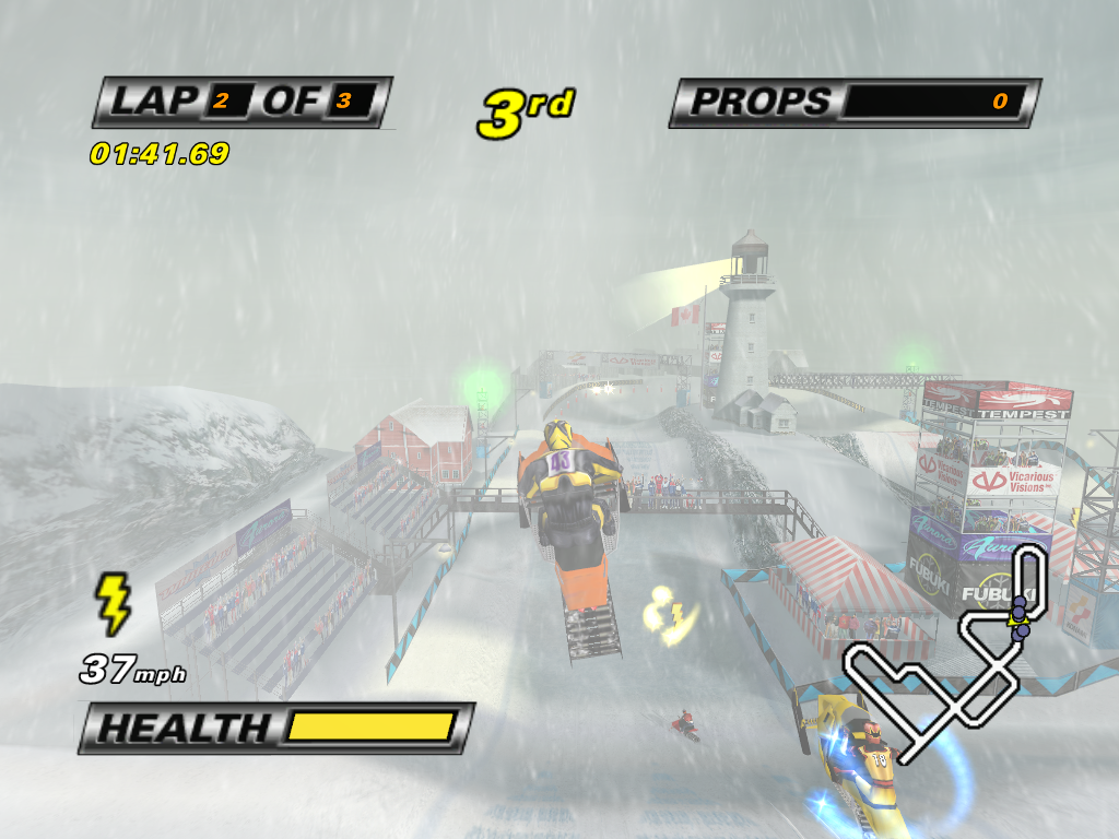 Whiteout screenshot 5 for Playstation 2