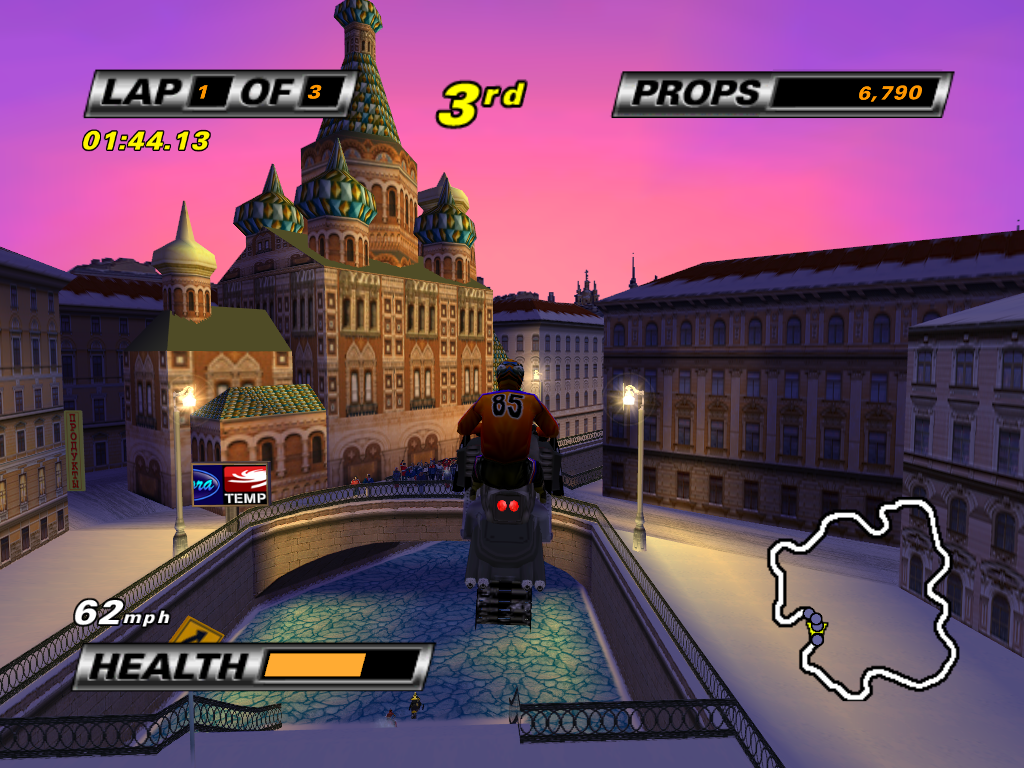 Whiteout screenshot 4 for Playstation 2