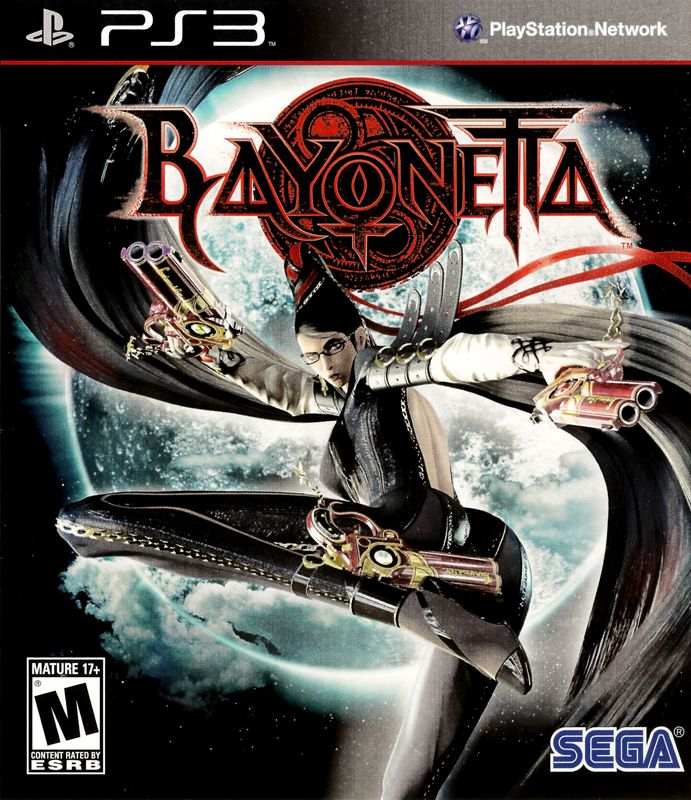 Bayonetta box art for Playstation 3